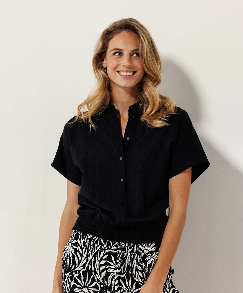 Tramontana Blouse Knot Detailed