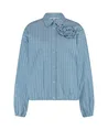 Tramontana Blouse Lurex-Striped