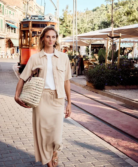 Tramontana Blouse Piqué