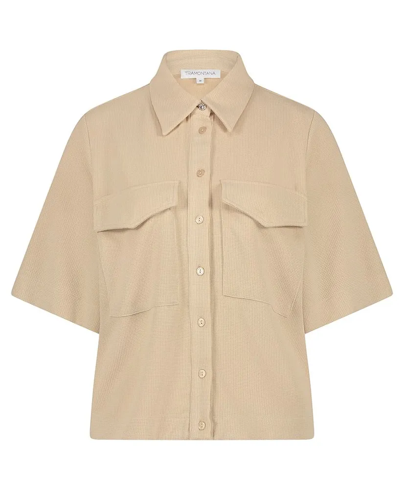 Tramontana Blouse Piqué