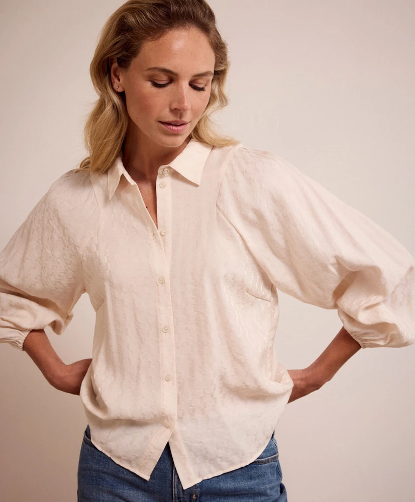 Tramontana Blouse Pofmouwen