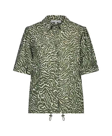 Tramontana Blouse Zebra Swirl
