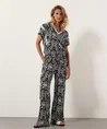 Tramontana Broek Tramontana Trousers Black And Whi