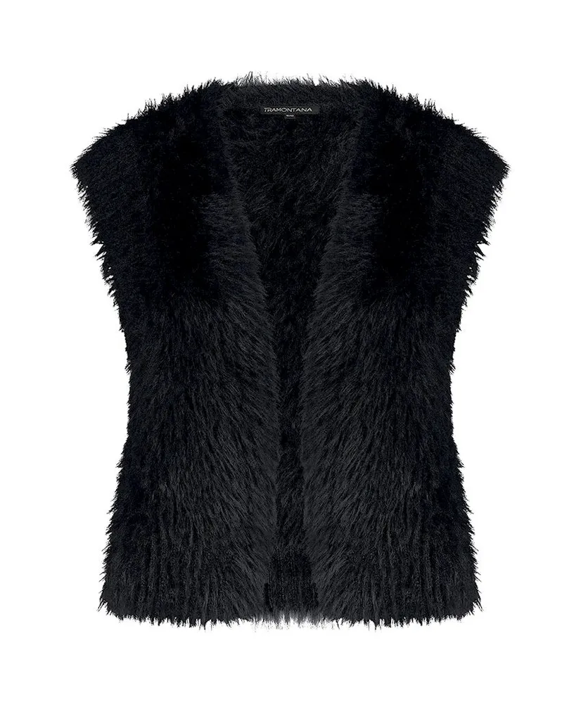 Tramontana Gilet Hairy Yarn