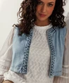Tramontana Gilet Spijker Braided-Detailed