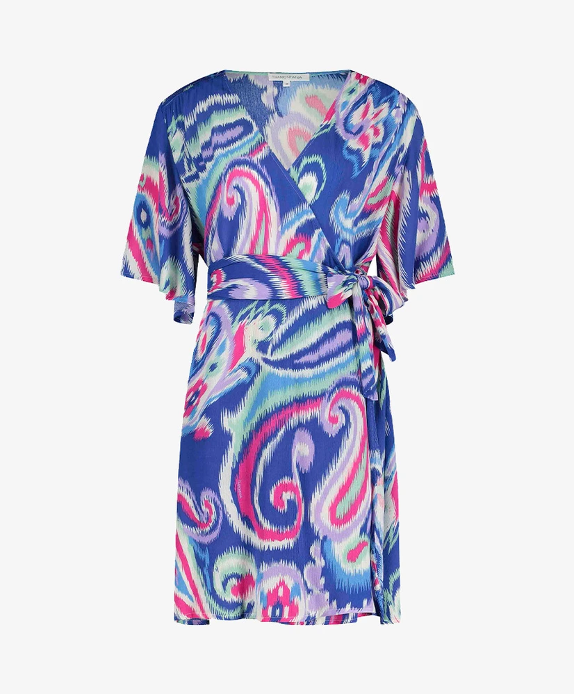 Tramontana Jurk Wrap Big Paisley