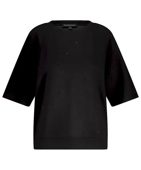 Tramontana Sweater Technical Rhinestones