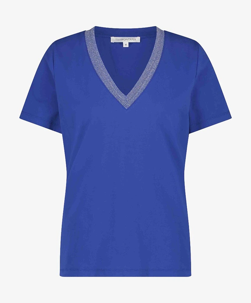 Tramontana T-shirt Lurex Tape