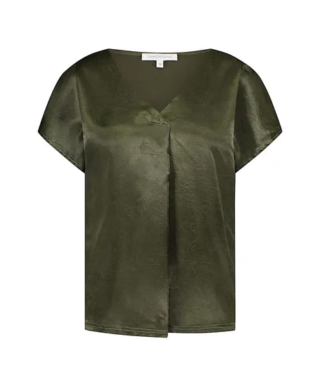 Tramontana Top Crinkled Satin