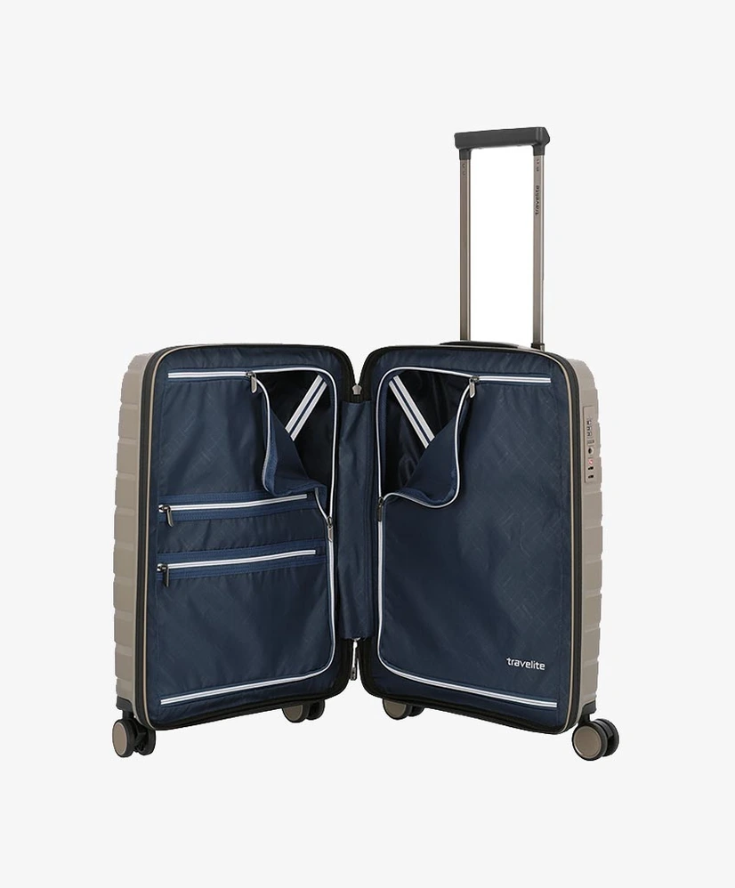 Travelite Handbagagekoffer Air Base 4 Wiel 55cm