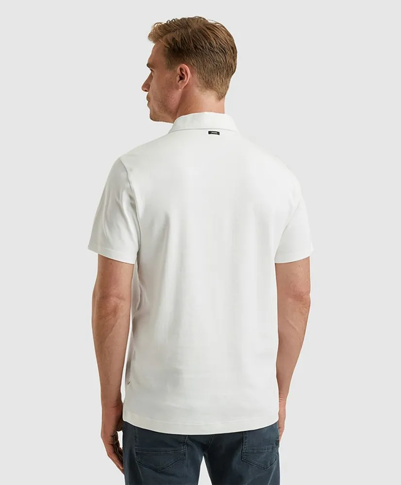 Vanguard Half Zip Polo Effen
