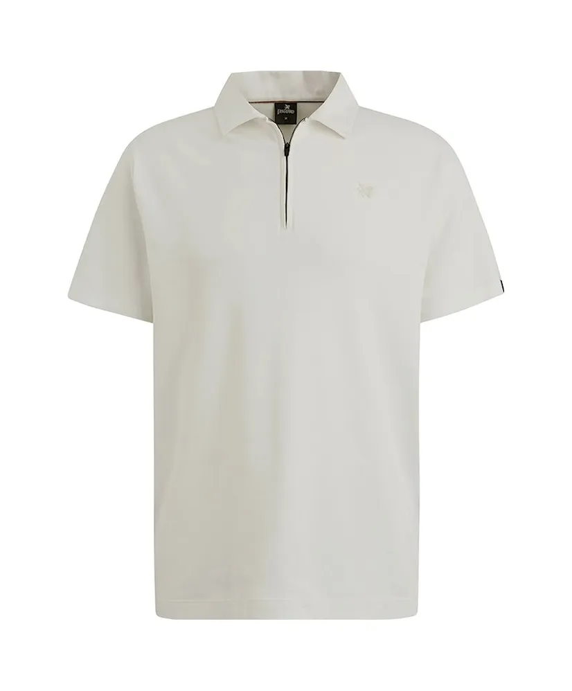 Vanguard Half Zip Polo Effen