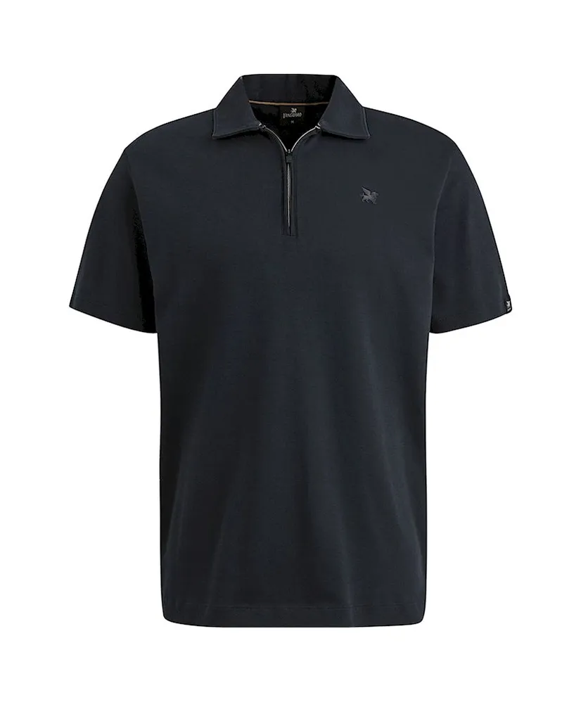 Vanguard Half Zip Polo Effen