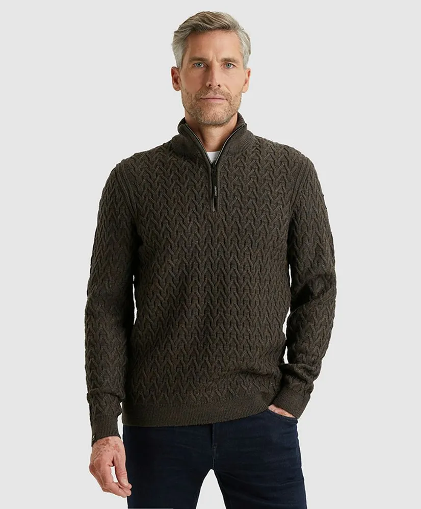 Vanguard Half Zip Trui Blend