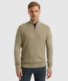 Vanguard Half Zip Trui Mouline