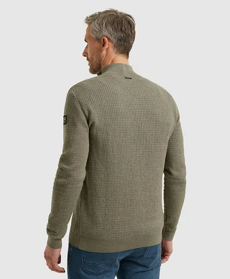Vanguard Half Zip Trui Mouline