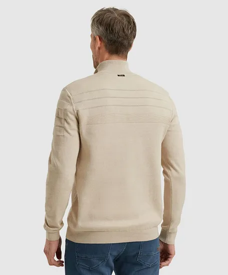 Vanguard Half Zip Trui Mouline