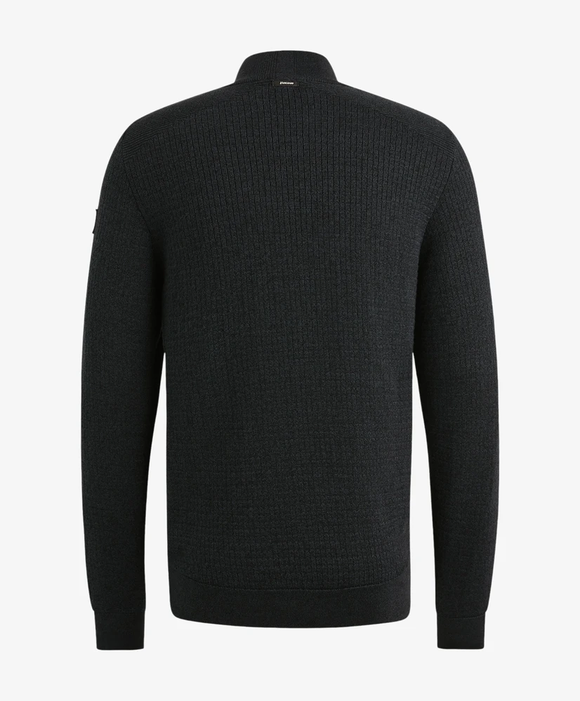 Vanguard Half Zip Trui Mouline