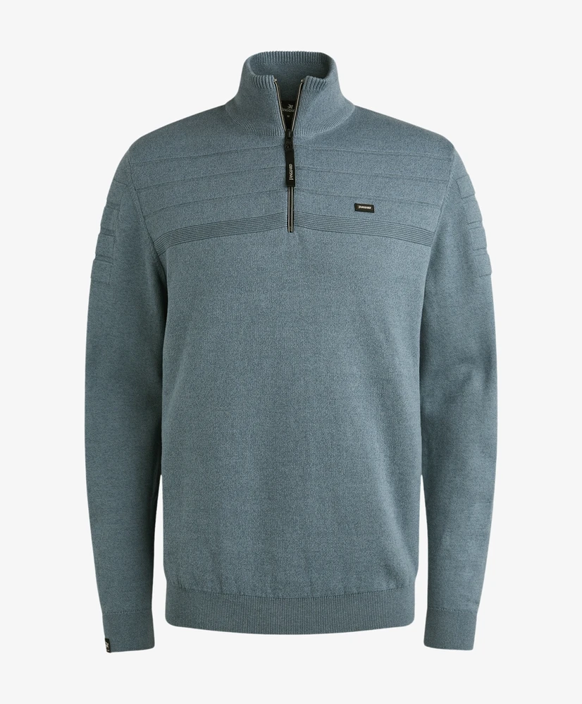 Vanguard Half Zip Trui Mouline