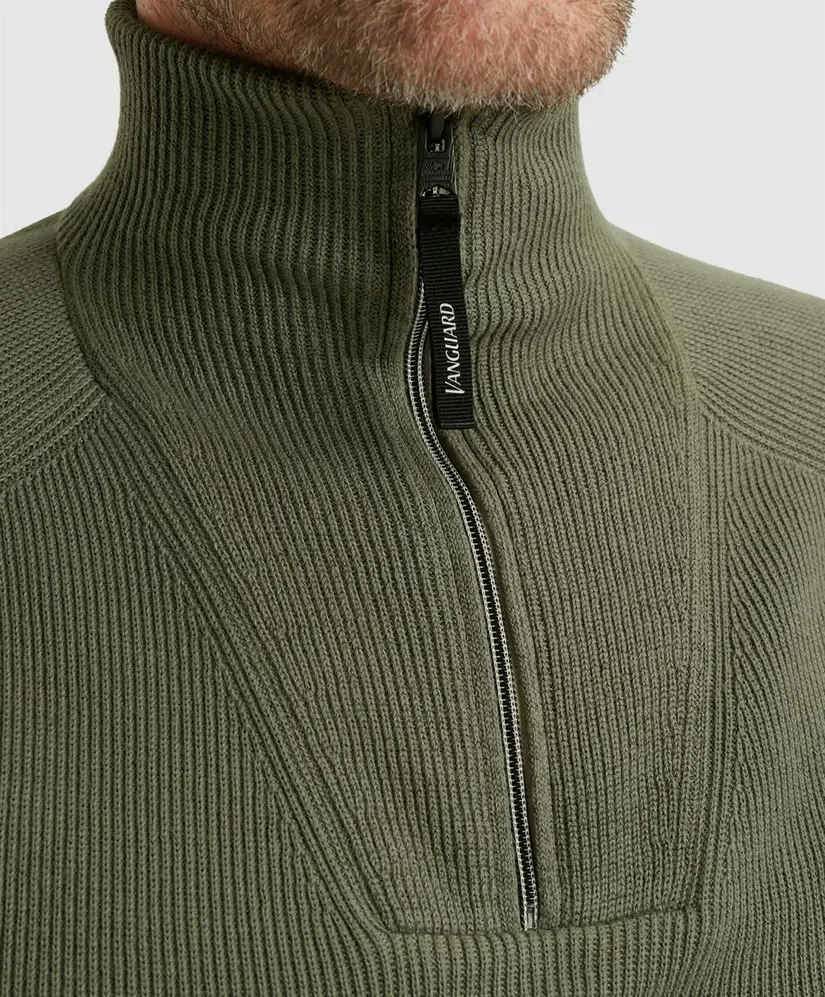 Vanguard Half Zip Trui Structure