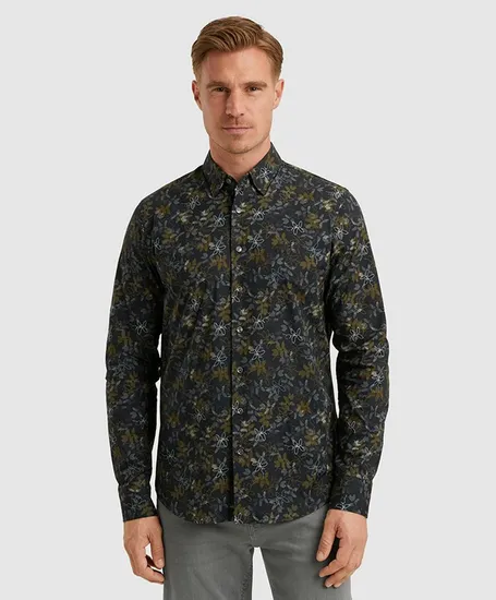 Vanguard Overhemd Allover Print Slim Fit