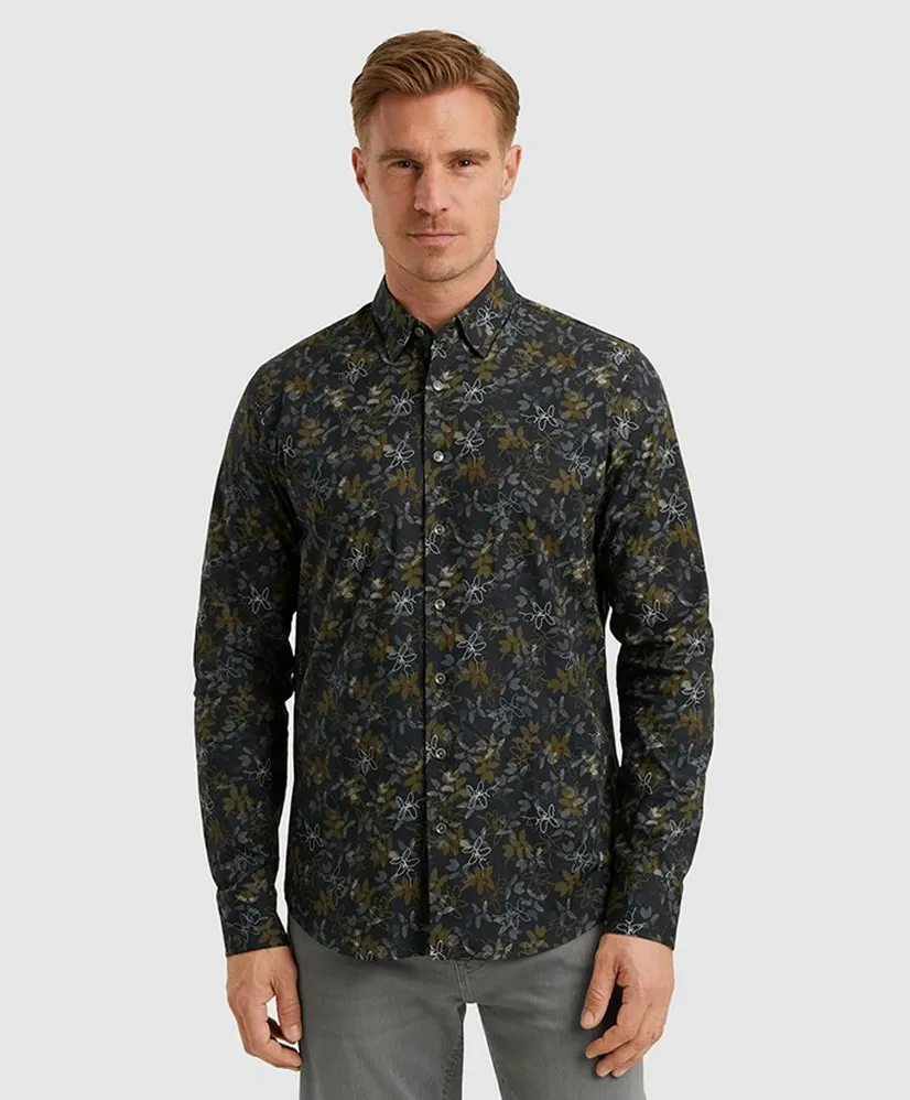 Vanguard Overhemd Allover Print Slim Fit