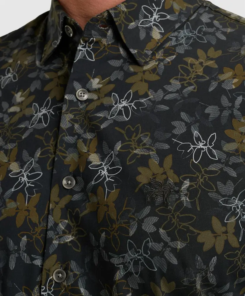 Vanguard Overhemd Allover Print Slim Fit
