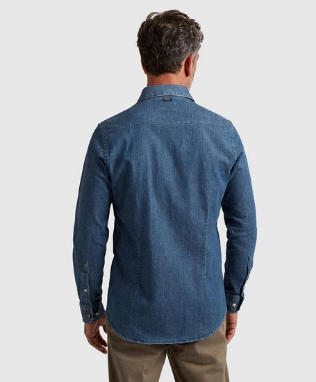 Vanguard Overhemd Denim Stretch