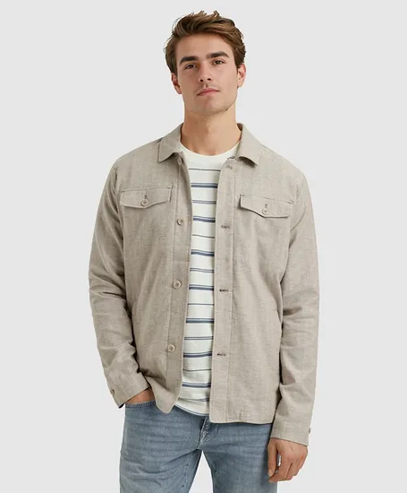 Vanguard Overshirt Vanguard Blazer Jacket Linen Tw