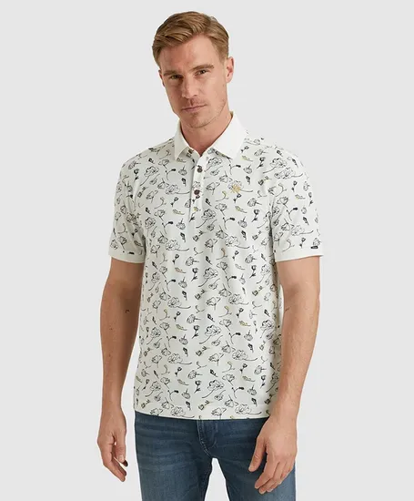 Vanguard Polo Allover Print
