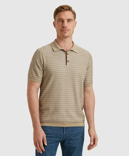 Vanguard Polo Geblokt