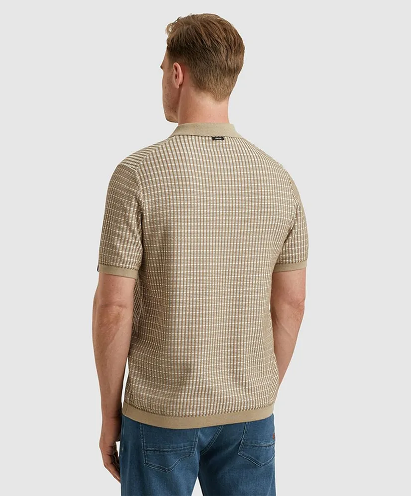 Vanguard Polo Geblokt