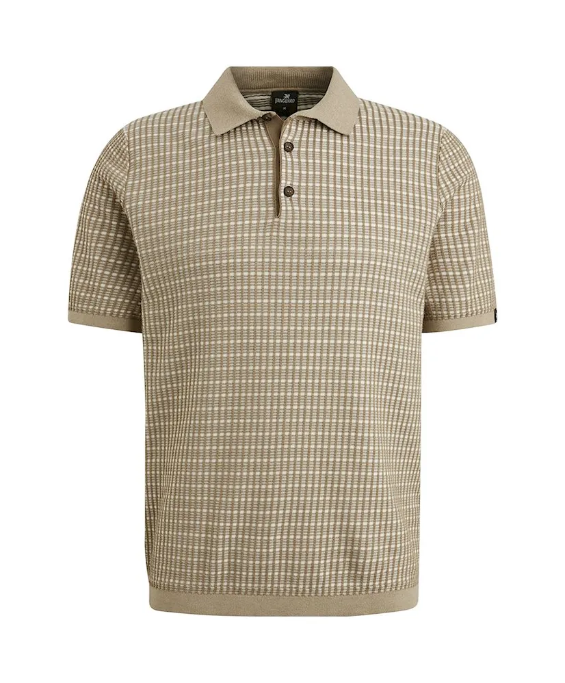 Vanguard Polo Geblokt