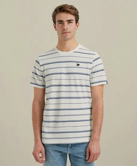 Vanguard T-shirt Gestreept