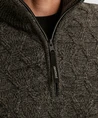 Vanguard Trui Half-Zip Effen Patroon