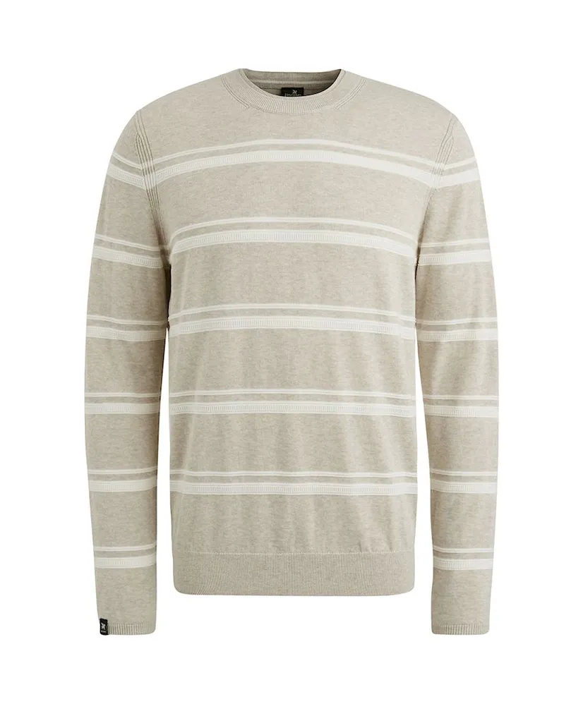 Vanguard Trui Stripe Melange