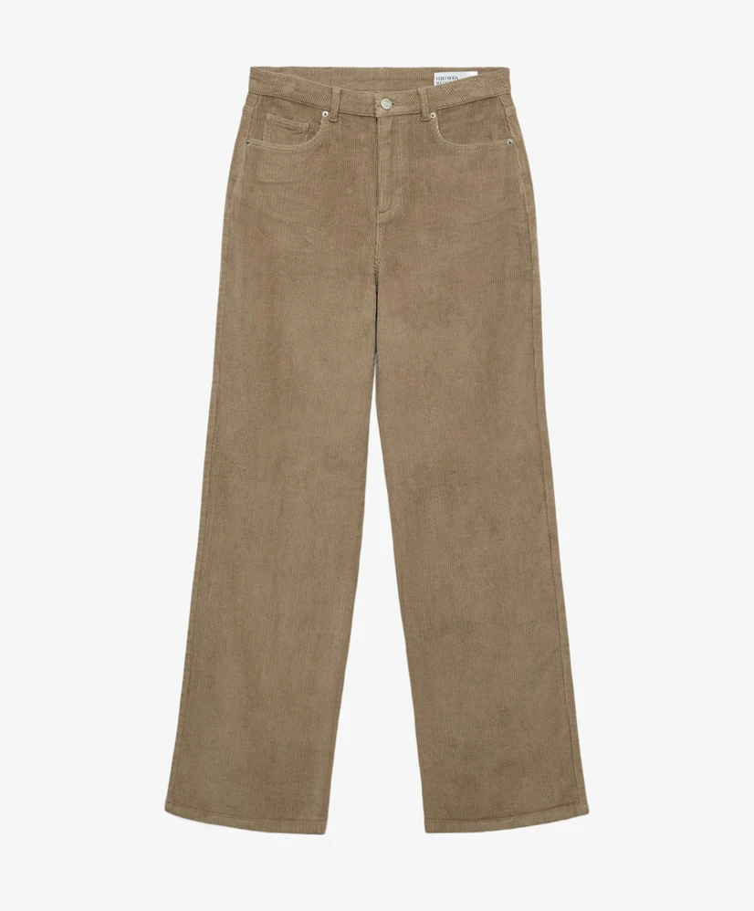 VERO MODA Broek Corduroy Tessa Wide Leg