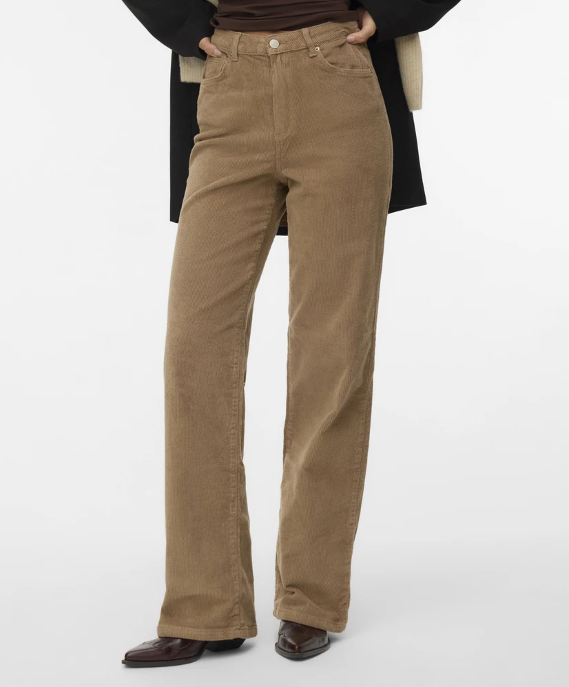 VERO MODA Broek Corduroy Tessa Wide Leg