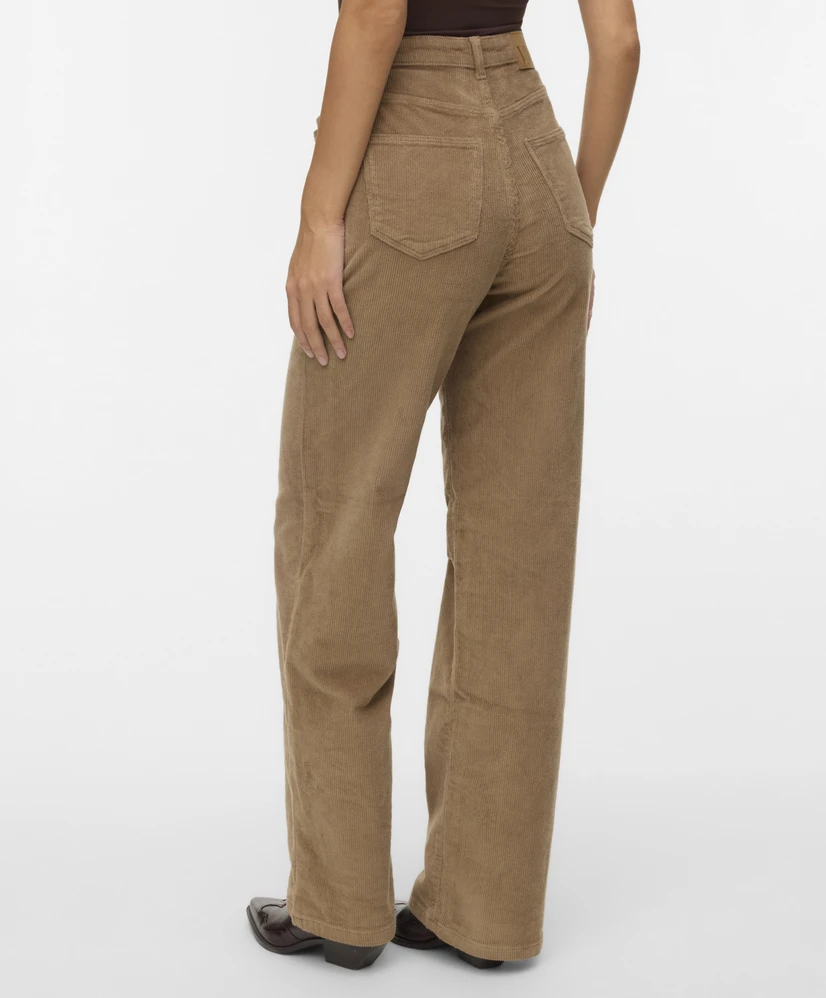 VERO MODA Broek Corduroy Tessa Wide Leg