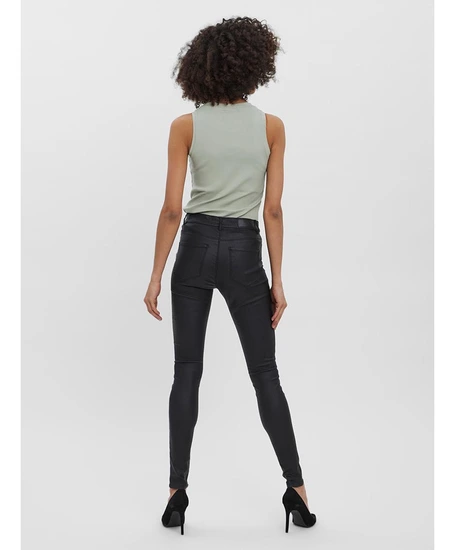 VERO MODA Broek Seven Smooth Coated