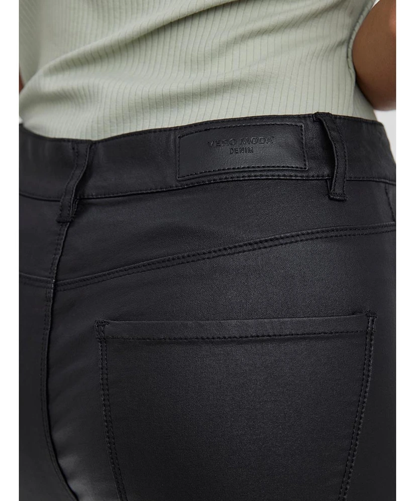 VERO MODA Broek Seven Smooth Coated