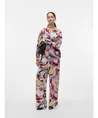 VERO MODA Broek VMRUBY FIE MW STRAIGHT PANT WVN GA
