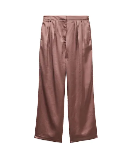 VERO MODA Broek VMSESIL HW WIDE SATIN PANT