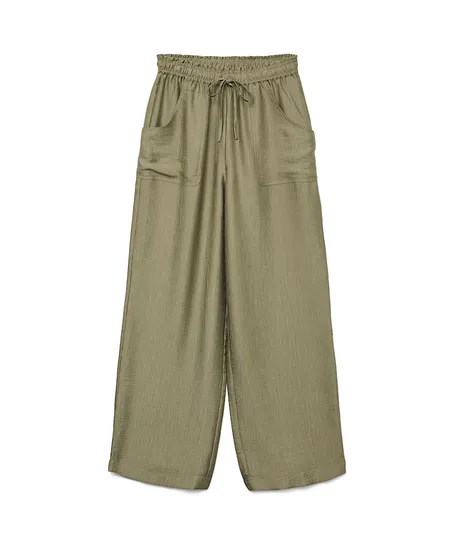 VERO MODA Broek VMTOMA HW STRAIGHT PANTS WVN