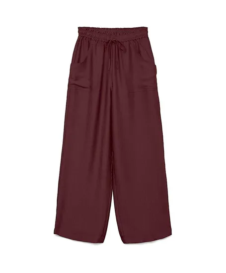 VERO MODA Broek VMTOMA HW STRAIGHT PANTS WVN