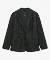 VERO MODA CURVE Curvy Blazer VMCSCARLY LS LACE BLA