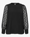 VERO MODA CURVE Curvy Top VMCALVA DETAIL LS TOP WV