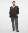 VERO MODA CURVE Curvy Top VMCKANVA 3/4 V-NECK TOP