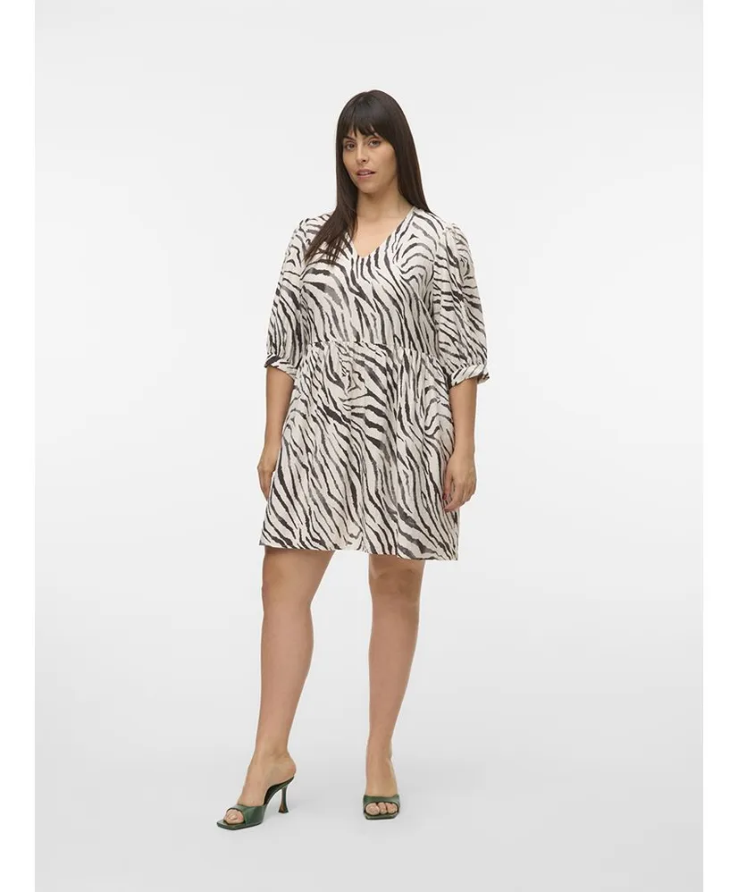 VERO MODA CURVE Jurk Dora Desy