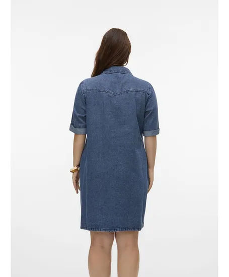 VERO MODA CURVE Spijkerjurk Jennie